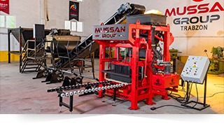 Sabit Briket, Parke Makinası