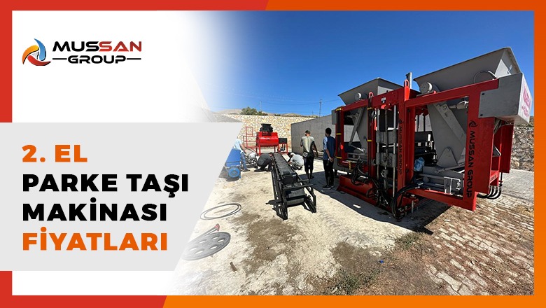2. El Parke Taşı Makinası Fiyatları