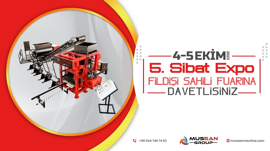 Mussan Group Briket Makinaları Sibat Expo Fildişi Sahilleri Fuarında!